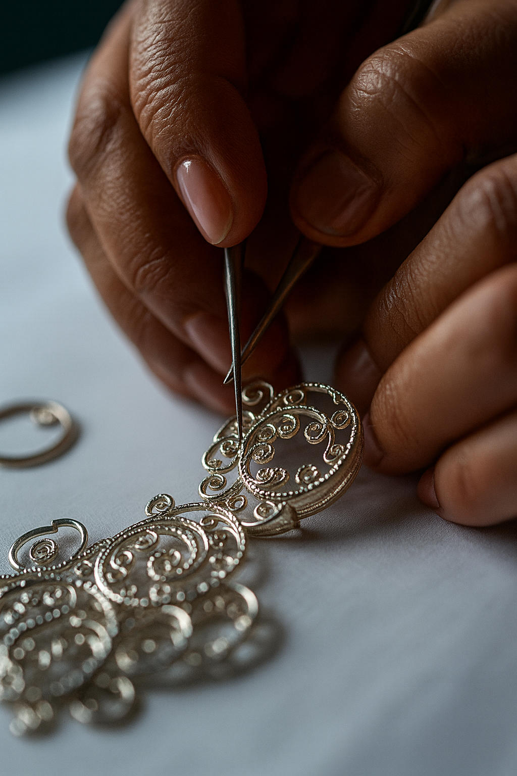 Handcrafted Silver Filigree